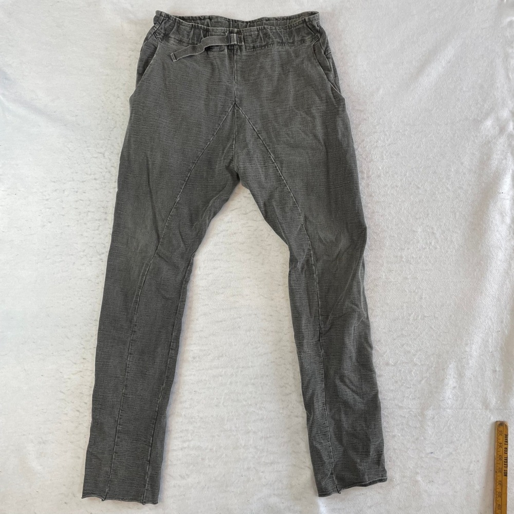 The Viridi-anne Trousers Pants Mens 2 Grey Cotton Slim Fit Tapered Made in Japan